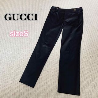 GUCCI - グッチ ストレッチパンツ デニム 黒ブラック 刺繍の通販 GUCCI - グッチ ストレッチパンツ デニム 黒ブラック 刺繍の通販