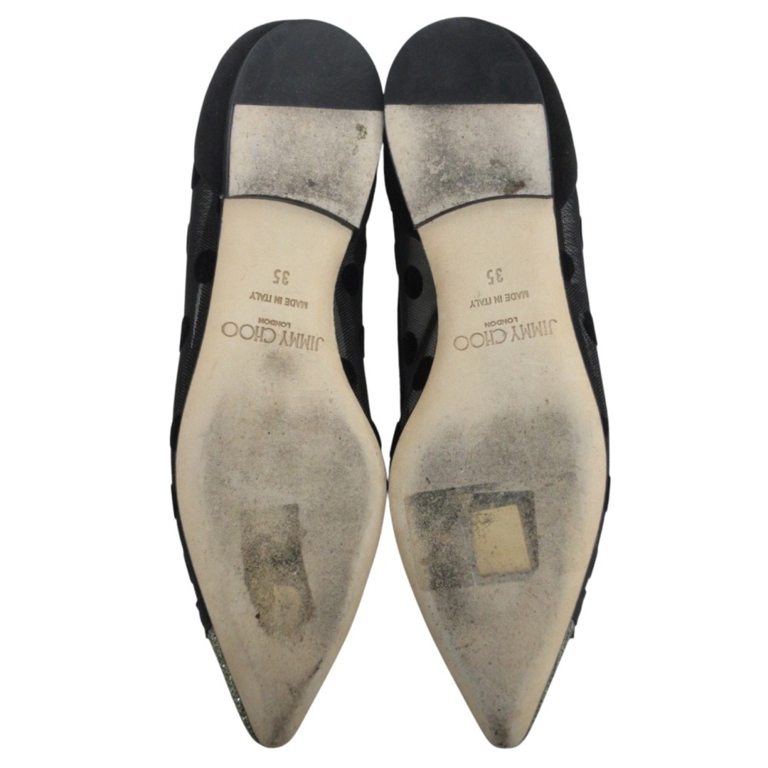 JIMMY CHOO - 美品 JIMMY CHOO ジミーチュウ DOROTHY FLAT JIMMY CHOO - 美品 JIMMY CHOO ジミーチュウ DOROTHY FLAT