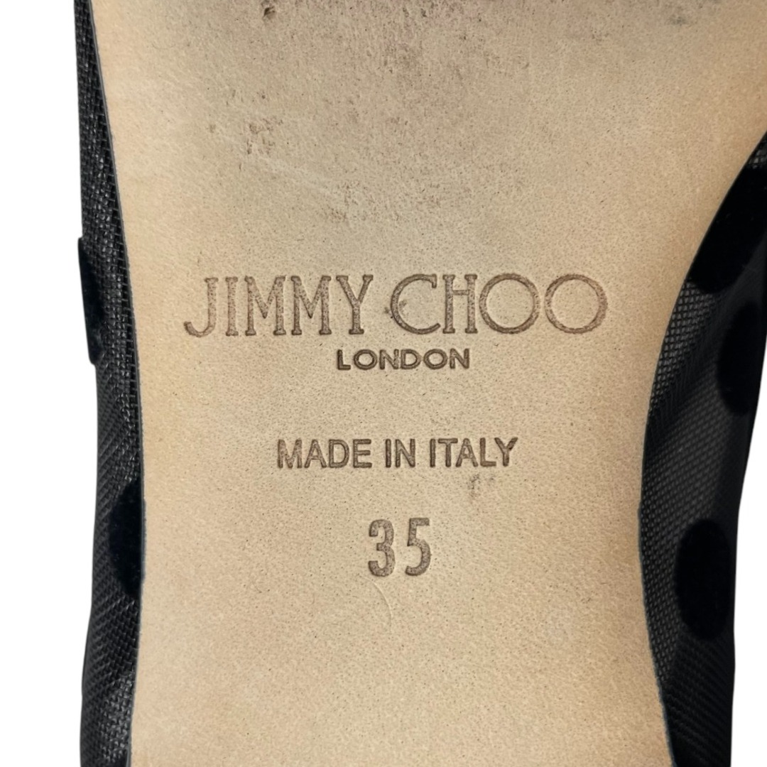 JIMMY CHOO - 美品 JIMMY CHOO ジミーチュウ DOROTHY FLAT JIMMY CHOO - 美品 JIMMY CHOO ジミーチュウ DOROTHY FLAT