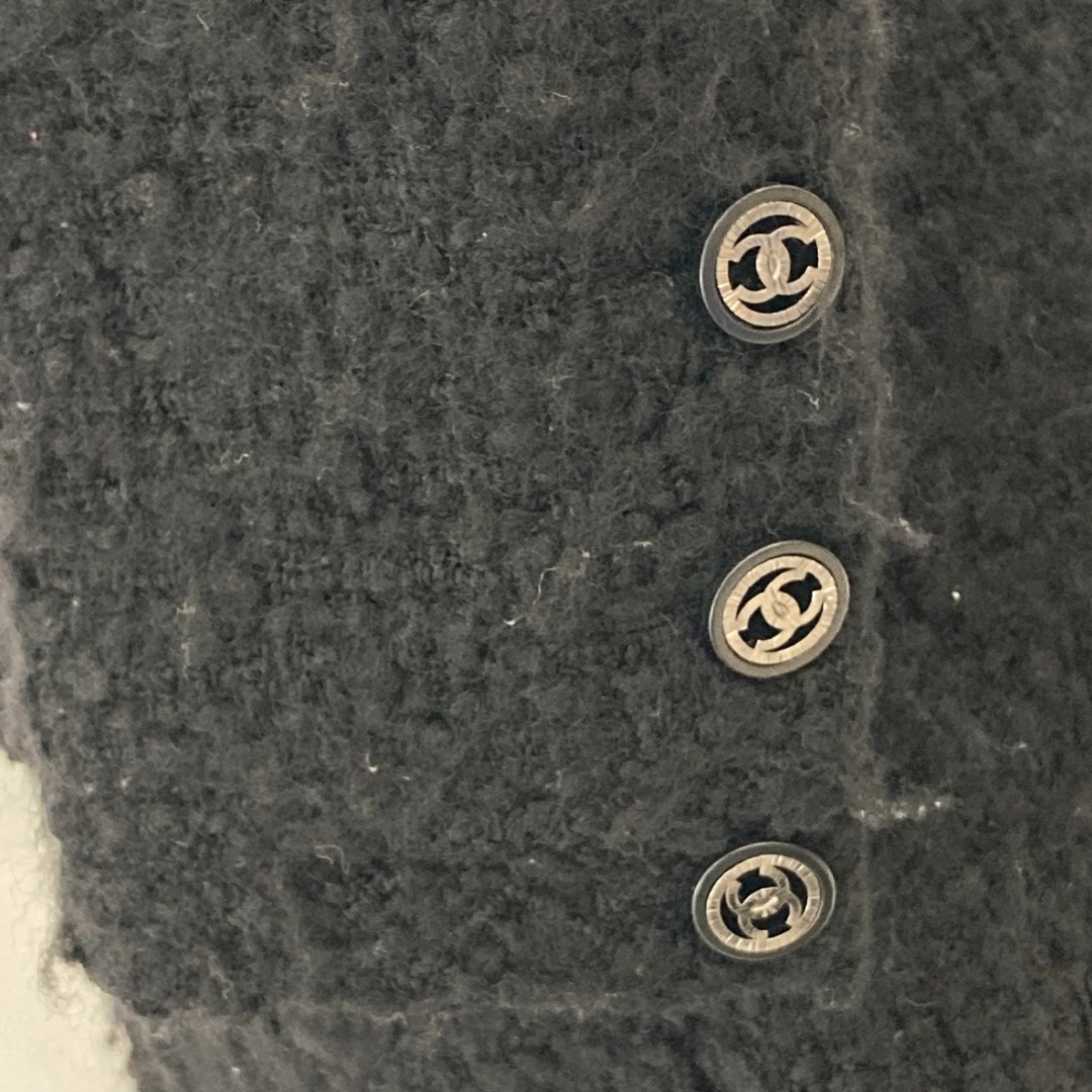 CHANEL - 美品 14AW CHANEL シャネル ココマークボタン ウール CHANEL - 美品 14AW CHANEL シャネル ココマークボタン ウール