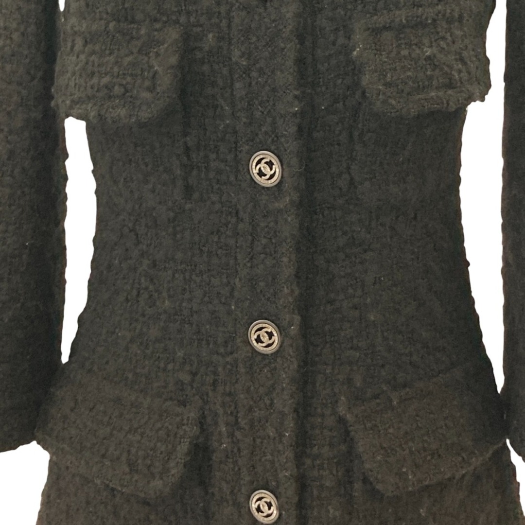 CHANEL - 美品 14AW CHANEL シャネル ココマークボタン ウール CHANEL - 美品 14AW CHANEL シャネル ココマークボタン ウール