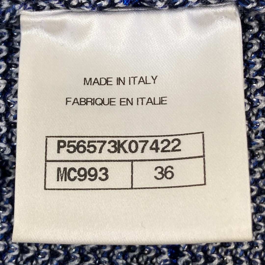 CHANEL - 美品 CHANEL シャネル ココマークボタン ラメ カシミヤ CHANEL - 美品 CHANEL シャネル ココマークボタン ラメ カシミヤ