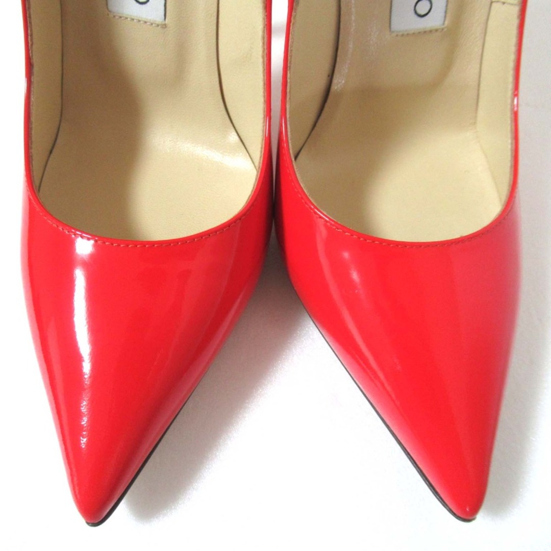 JIMMY CHOO - 未使用 JIMMY CHOO ジミーチュウ パテントレザー JIMMY CHOO - 未使用 JIMMY CHOO ジミーチュウ パテントレザー