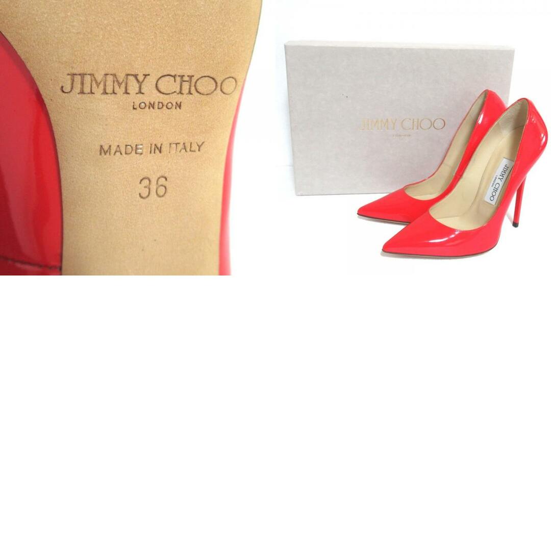 JIMMY CHOO - 未使用 JIMMY CHOO ジミーチュウ パテントレザー JIMMY CHOO - 未使用 JIMMY CHOO ジミーチュウ パテントレザー