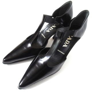 PRADA - 新品同様 PRADA プラダ レザー ポインテッドドゥ PRADA - 新品同様 PRADA プラダ レザー ポインテッドドゥ