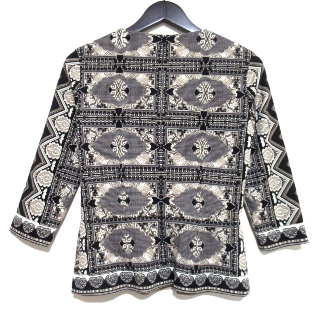 ETRO - 良品 ETRO エトロ ペイズリー柄 総柄 七分袖 プル ETRO - 良品 ETRO エトロ ペイズリー柄 総柄 七分袖 プル