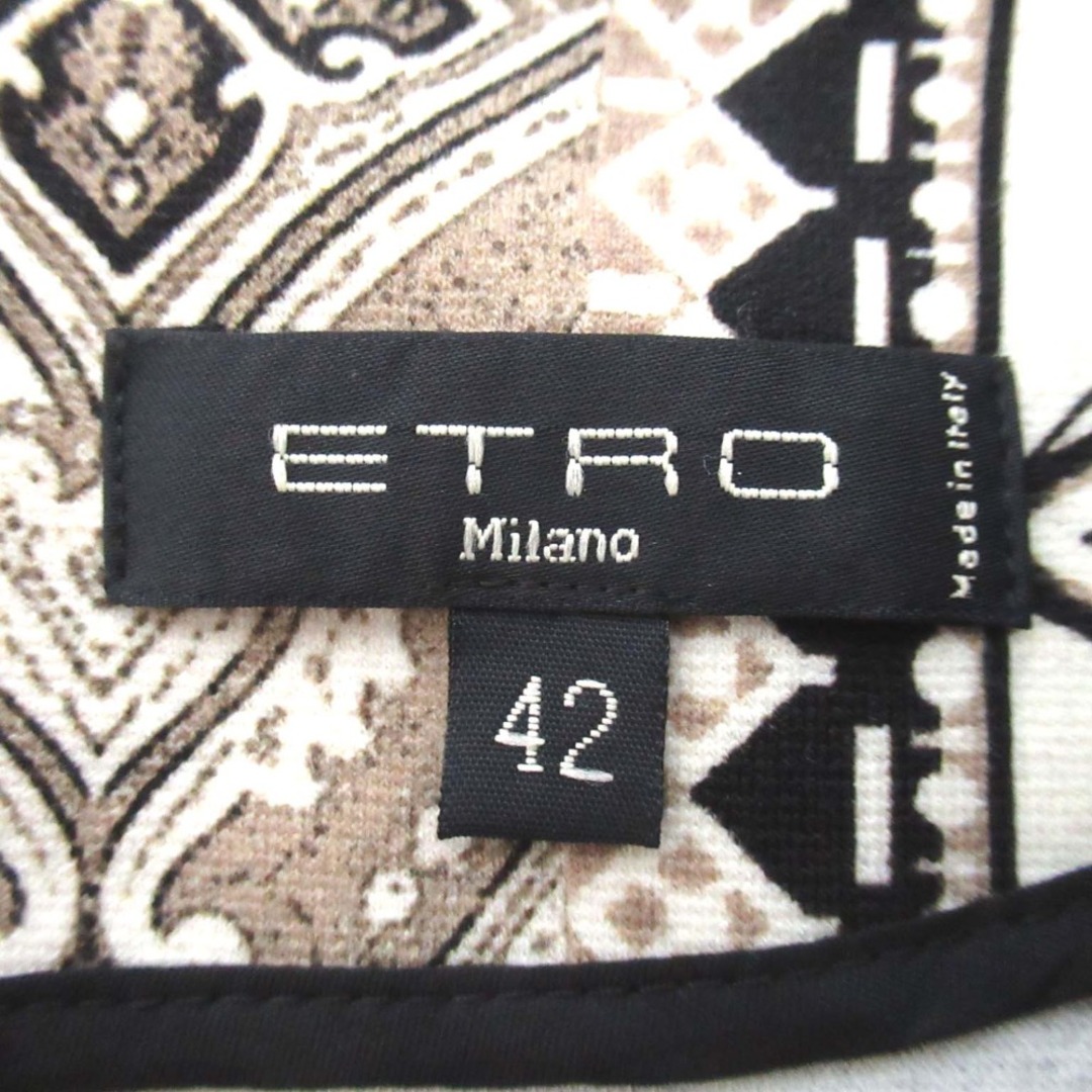 ETRO - 良品 ETRO エトロ ペイズリー柄 総柄 七分袖 プル ETRO - 良品 ETRO エトロ ペイズリー柄 総柄 七分袖 プル