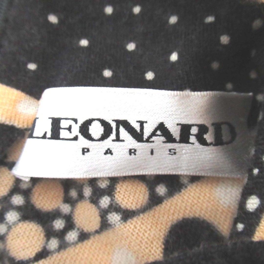 LEONARD - 良品 LEONARD レオナール フラワー柄 総柄 カシミヤ LEONARD - 良品 LEONARD レオナール フラワー柄 総柄 カシミヤ