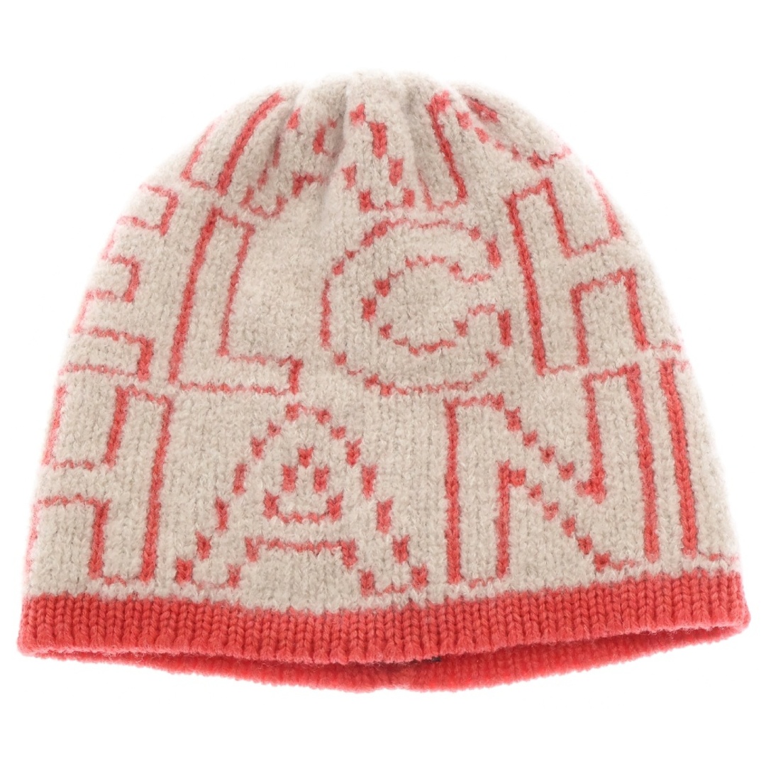 CHANEL - CHANEL シャネル ロゴビーニー カシミヤ混 帽子 CHANEL - CHANEL シャネル ロゴビーニー カシミヤ混 帽子