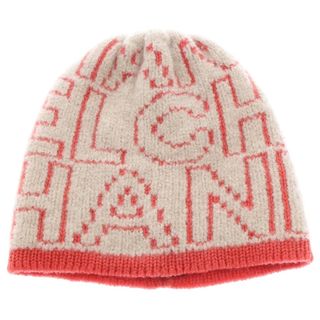 CHANEL - CHANEL シャネル ロゴビーニー カシミヤ混 帽子 CHANEL - CHANEL シャネル ロゴビーニー カシミヤ混 帽子