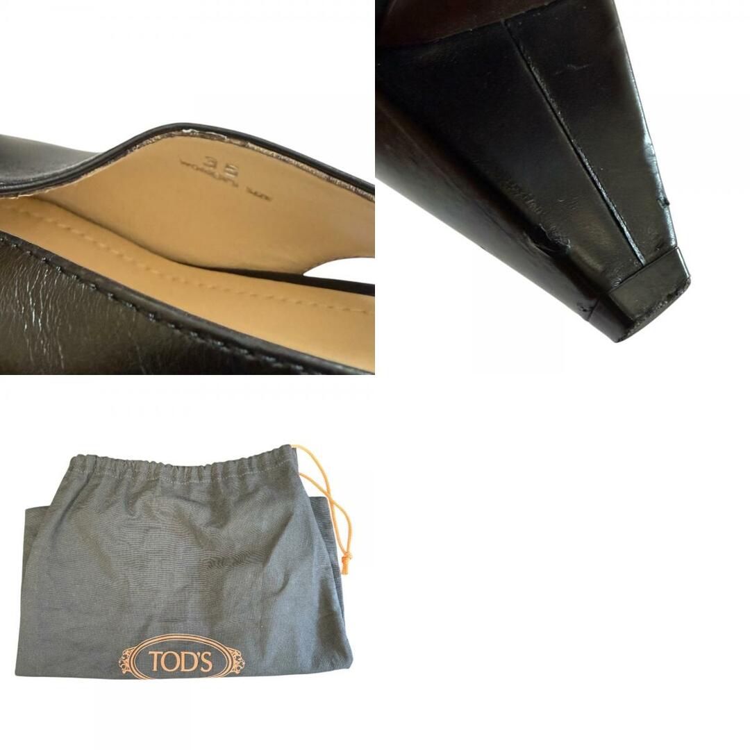 TOD'S - 美品 TOD'S トッズ レザー ポインテッドトゥ スリング TOD'S - 美品 TOD'S トッズ レザー ポインテッドトゥ スリング