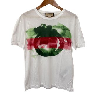 GUCCI - 極美品○GUCCI グッチ 615044 コットン100% ロゴ GUCCI - 極美品○GUCCI グッチ 615044 コットン100% ロゴ