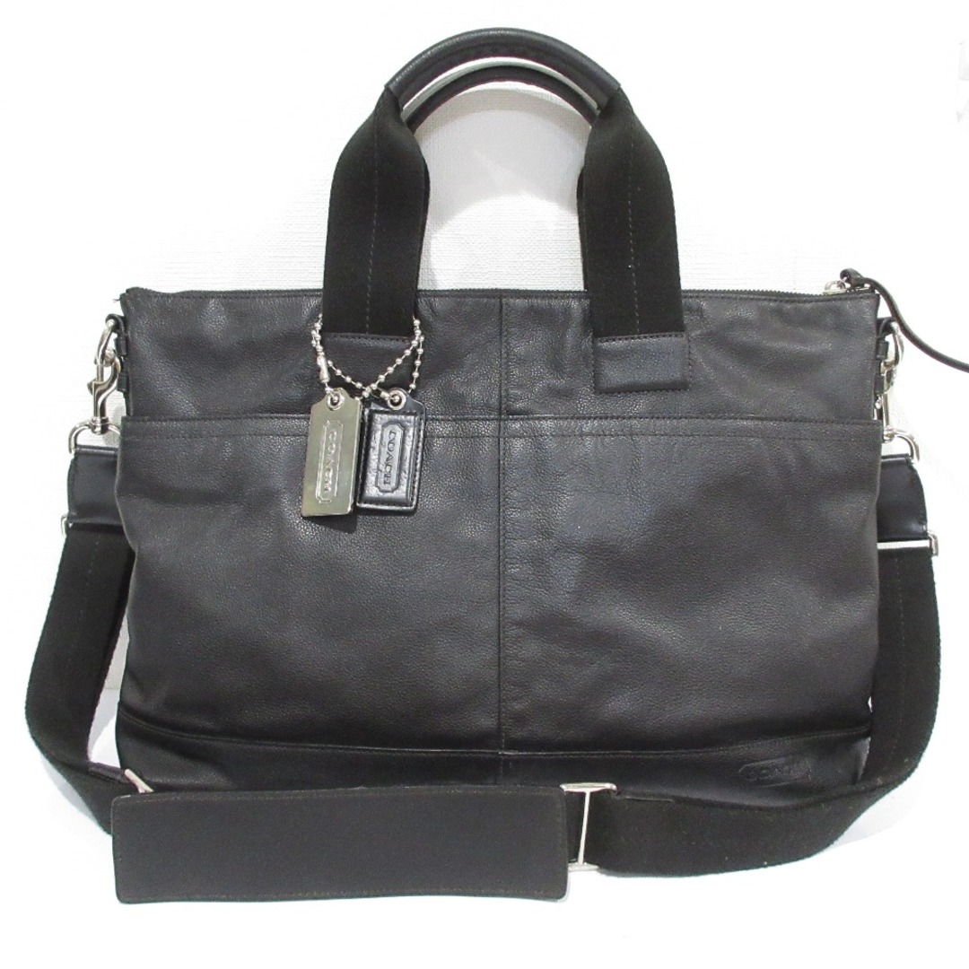 COACH - 良品 COACH コーチ トンプソン レザー 2way ビジネス COACH - 良品 COACH コーチ トンプソン レザー 2way ビジネス
