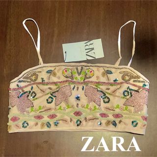 ZARA - 【完売品】ZARA ザラ リボンペプラムトップス⭐︎グレー ZARA - 【完売品】ZARA ザラ リボンペプラムトップス⭐︎グレー