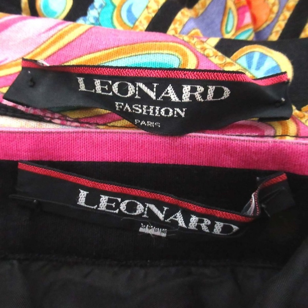 LEONARD - 美品 LEONARD レオナール 宝石 ペイズリー柄 総柄 LEONARD - 美品 LEONARD レオナール 宝石 ペイズリー柄 総柄