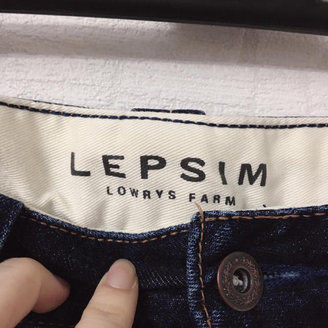 LEPSIM LOWRYS FARM(レプシィムローリーズファーム)のデニムミニスカート レディースのスカート(ミニスカート)の商品写真