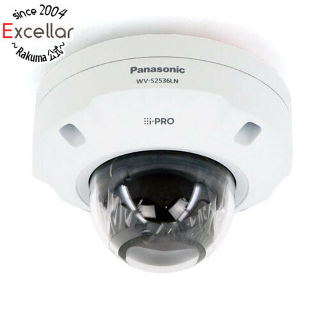 Panasonic(パナソニック)の【新品(開封のみ)】 Panasonic製 屋外ドーム ネットワークカメラ WV-S2536LNJ スマホ/家電/カメラのスマホ/家電/カメラ その他(防犯カメラ)の商品写真