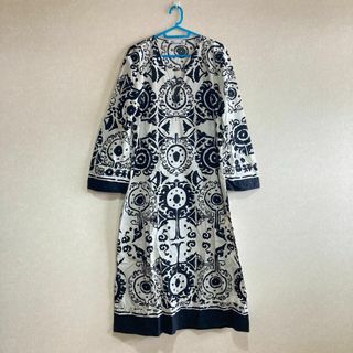 ZARA - 03T545☆ ZARA 総柄 長袖 透け感 ロング丈 シャツ ZARA - 03T545☆ ZARA 総柄 長袖 透け感 ロング丈 シャツ