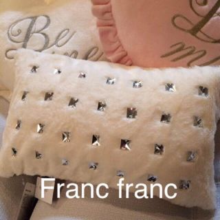 フランフラン(Francfranc)のSNOW様専用新品】タグ付フランフランクッション(クッション)