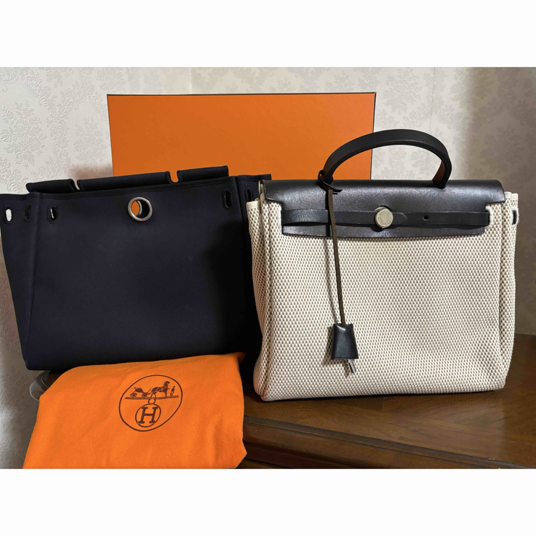 HERMES - HERMES エルメス エールバッグ 箱・保存袋付き 美品 HERMES - HERMES エルメス エールバッグ 箱・保存袋付き 美品