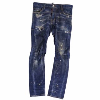 DSQUARED2 - ディースクエアード S74LB0632 ダメージペンキ加工 DSQUARED2 - ディースクエアード S74LB0632 ダメージペンキ加工