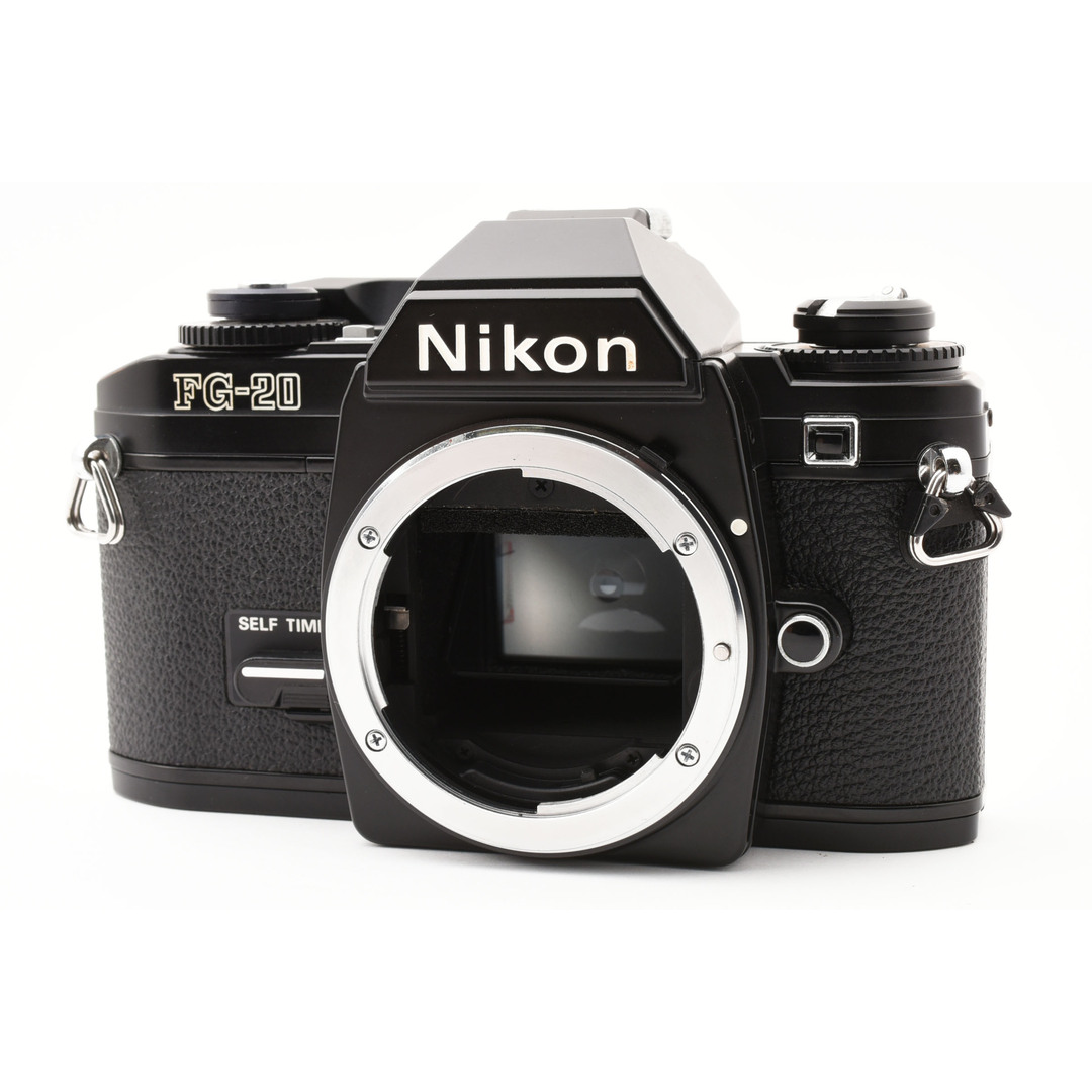 Nikon - 未使用に近い Nikon ニコン FG-20 本箱付き モルト新品 Nikon - 未使用に近い Nikon ニコン FG-20 本箱付き モルト新品