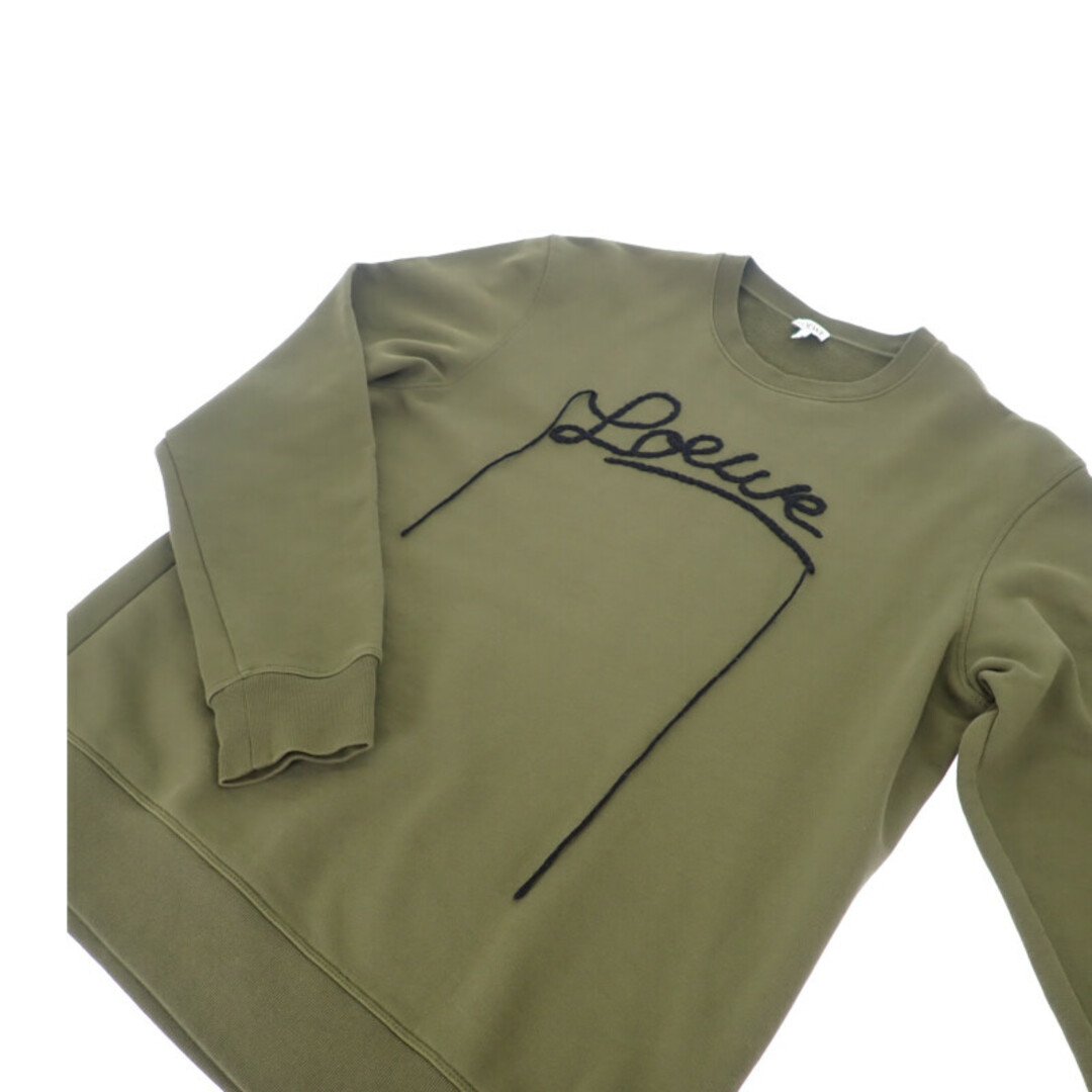 LOEWE - 【中古】ロエベ LOEWE ロゴ スウェットシャツ 長袖 LOEWE - 【中古】ロエベ LOEWE ロゴ スウェットシャツ 長袖