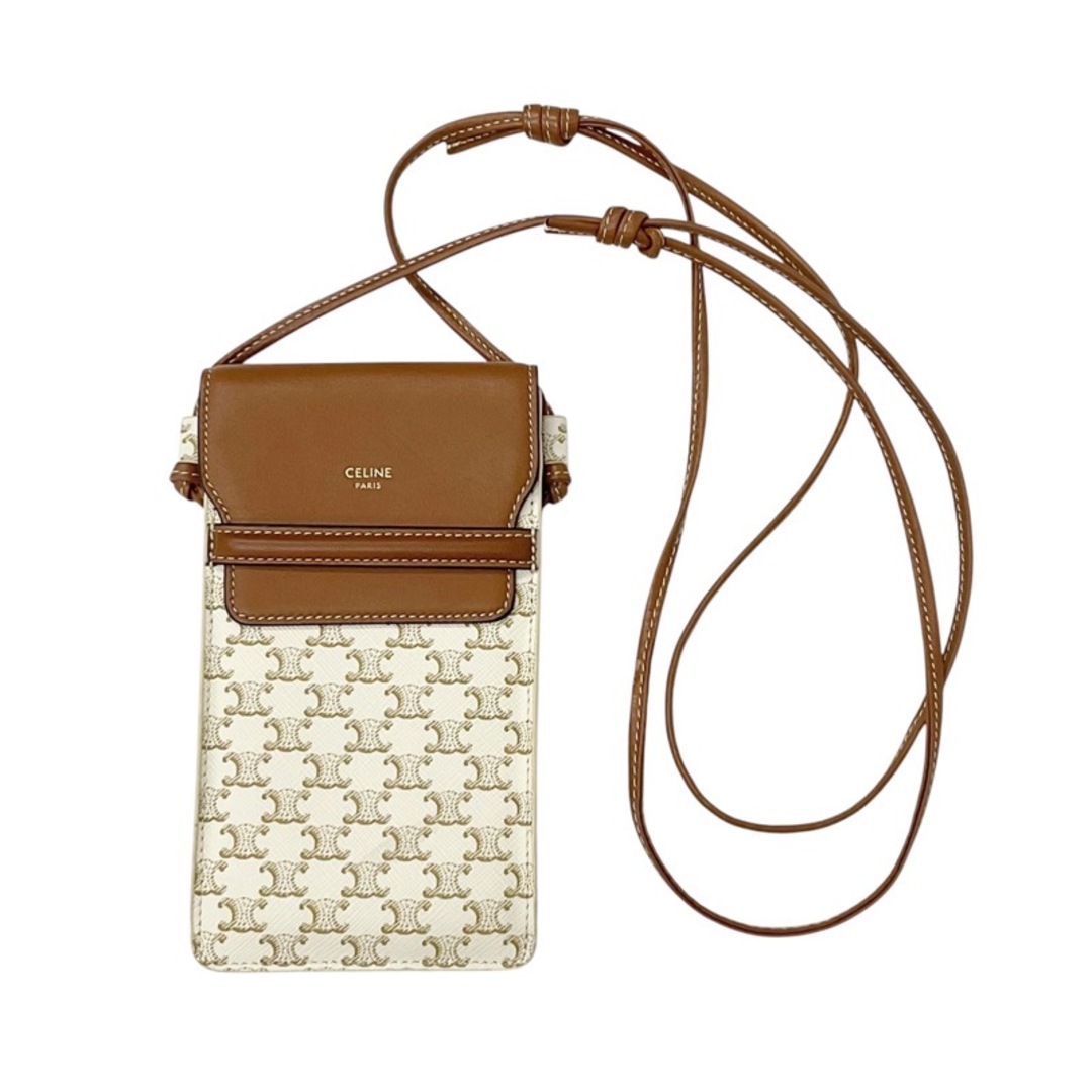 CELINE - セリーヌ CELINE 携帯・スマホアクセサリー ホワイト CELINE - セリーヌ CELINE 携帯・スマホアクセサリー ホワイト