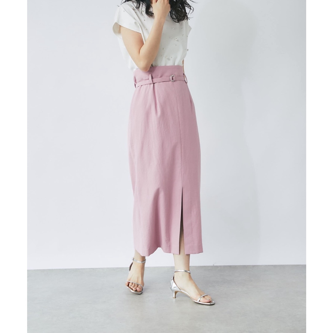 La boutique BonBon - La boutique BonBon ベルト付きナロースカート