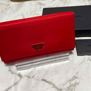 プラダ(PRADA)の【箱・ギャラあり】PRADA　プラダ　長財布M201　ロングウォレットナイロン(財布)