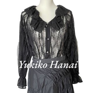 ユキコハナイ(Yukiko Hanai)のYukiko Hanaiシースルーレースブラウス(シャツ/ブラウス(長袖/七分))