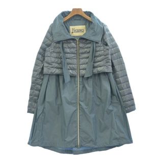 HERNO - HERNO ヘルノ コート 46(XL位) 黒 【古着】【中古】の HERNO - HERNO ヘルノ コート 46(XL位) 黒 【古着】【中古】の