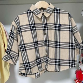 POLO RALPH LAUREN - ポロ バーバリーチェックシャツ 130 POLO RALPH LAUREN - ポロ バーバリーチェックシャツ 130