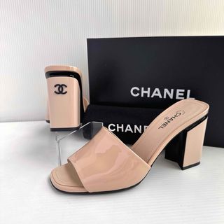 CHANEL - CHANEL ◇ シャネル 花 フラワー サンダル ウェッジ CHANEL - CHANEL ◇ シャネル 花 フラワー サンダル ウェッジ