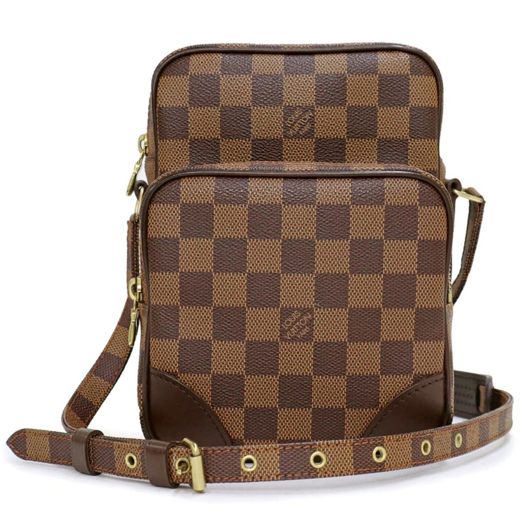 LOUIS VUITTON - ルイ ヴィトン アマゾン SPO スペシャルオーダー ショルダーバッグ 斜め掛け ダミエ ブラウン 茶 ゴールド金具 N48074 LOUIS VUITTON（未使用　展示品）