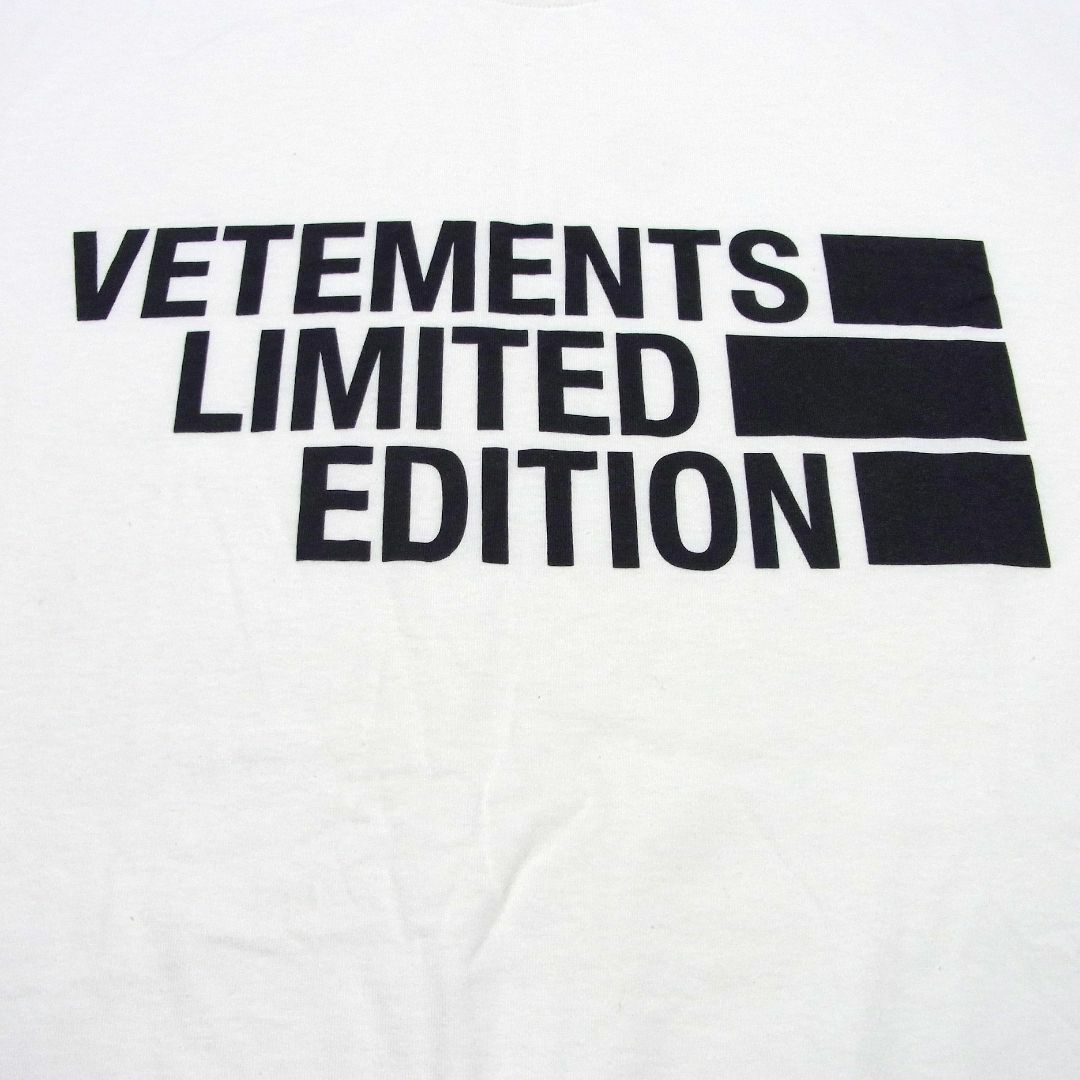 VETEMENTS - 21SS VETEMENTS ビッグロゴ リミテッドエディション VETEMENTS - 21SS VETEMENTS ビッグロゴ リミテッドエディション