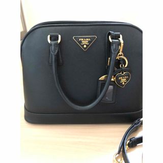 PRADA - 【極美品】PRADA プラダ ナイロン ハンドバッグ メタル PRADA - 【極美品】PRADA プラダ ナイロン ハンドバッグ メタル
