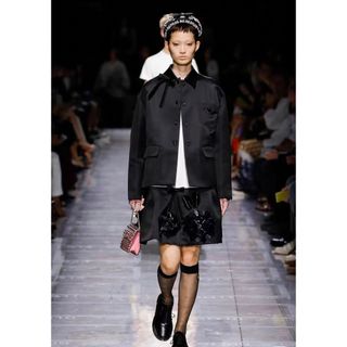 PRADA - PRADA(プラダ) ワンピース サイズ40 M レディース - 黒 PRADA - PRADA(プラダ) ワンピース サイズ40 M レディース - 黒