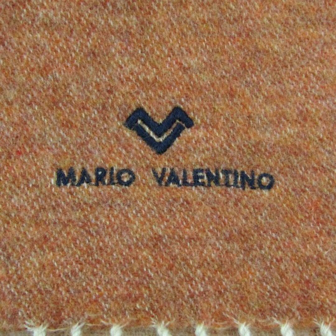 MARIO VALENTINO(マリオバレンチノ)のマリオ・ヴァレンティノ マフラー ストール ウール イタリア製 ブランド メンズ ブラウン MARIO VALENTINO メンズのファッション小物(マフラー)の商品写真