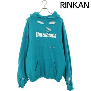 BALENCIAGA - バレンシアガ キャンペーンロゴ パーカーの通販 by BALENCIAGA - バレンシアガ キャンペーンロゴ パーカーの通販 by