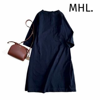 MHL. - MHL. CONTRAST WRAP COTTON 595-1256500 ノースリーブ MHL. - MHL. CONTRAST WRAP COTTON 595-1256500 ノースリーブ