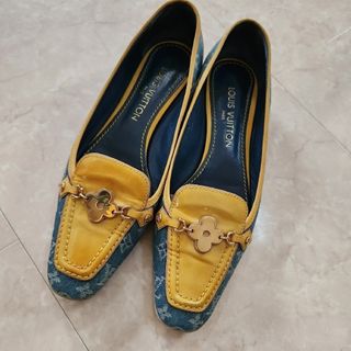 LOUIS VUITTON - LOUIS VUITTON モノグラム柄ピンヒールパンプス LOUIS VUITTON - LOUIS VUITTON モノグラム柄ピンヒールパンプス