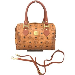 MCM - MCM ショルダーバッグ ミニボストンバッグ ヴィセトスの MCM - MCM ショルダーバッグ ミニボストンバッグ ヴィセトスの