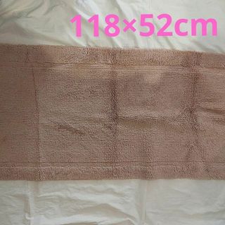 大特価❕北欧風❤️118×52cm✨️ベージュ キッチンマット 新生活(玄関マット)