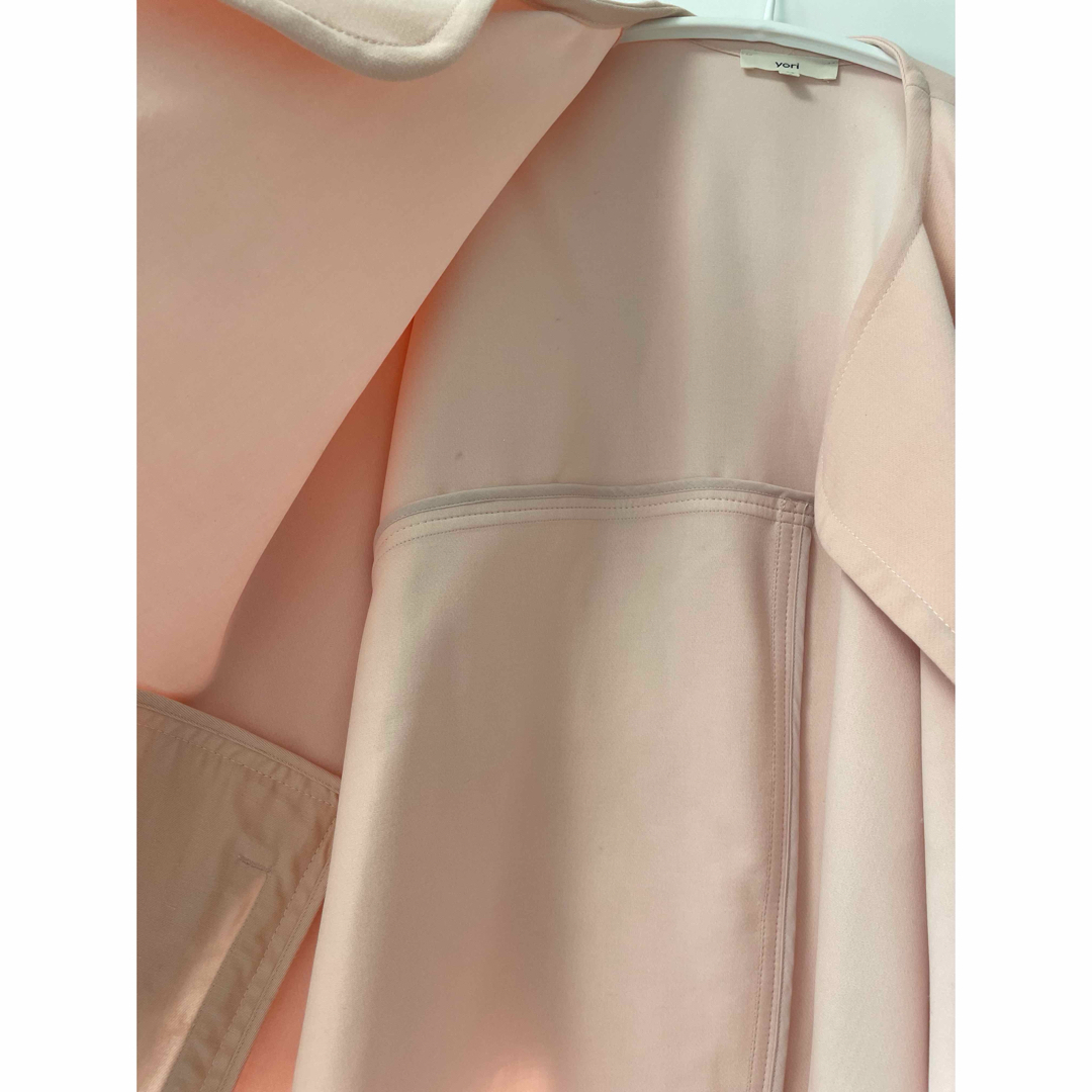yori ヨリ スプリングカラージャケット ピンクの通販 by rii|ラクマ yori ヨリ スプリングカラージャケット ピンクの通販 by rii|ラクマ
