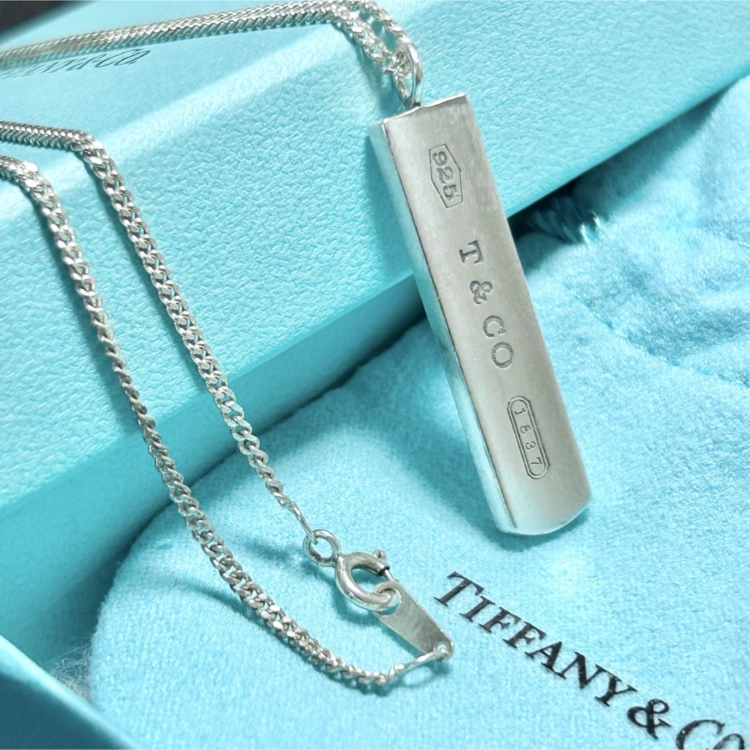 Tiffany & Co. - ティファニー ナロー バー ネックレス Tiffany & Co. - ティファニー ナロー バー ネックレス