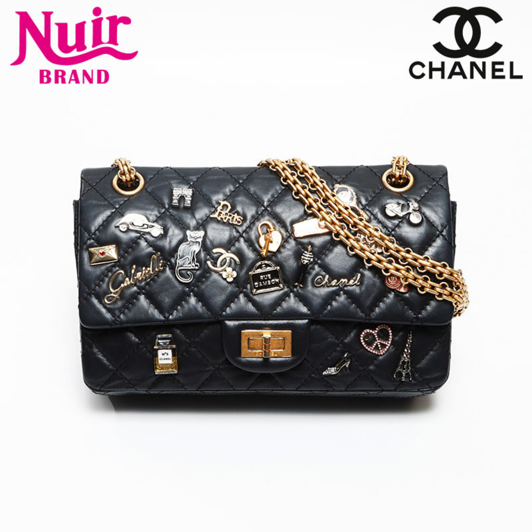 CHANEL - シャネル CHANEL 25番台 2017 アイコンモチーフ ダブル CHANEL - シャネル CHANEL 25番台 2017 アイコンモチーフ ダブル
