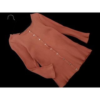 ビームス(BEAMS)のDemi-Luxe BEAMS デミルクスビームス リブ カーディガン ピンク ■◇ レディース(カーディガン)