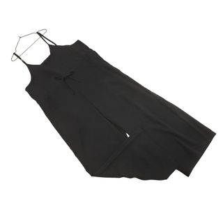 GRL グレイル リボン サロペット オーバーオール sizeM/黒 ■◇ レディース(サロペット/オーバーオール)
