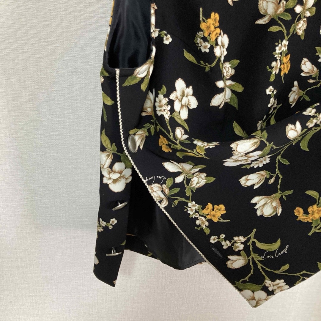 &ellecy アンドエルシー 花と香水 ブラウス ロイスクレヨン 花柄 &ellecy アンドエルシー 花と香水 ブラウス ロイスクレヨン 花柄